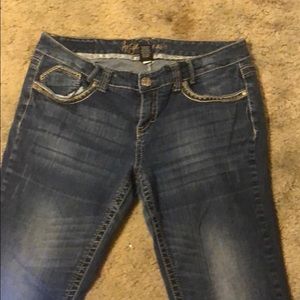 Ariya dark wash flare jeans size 13/14